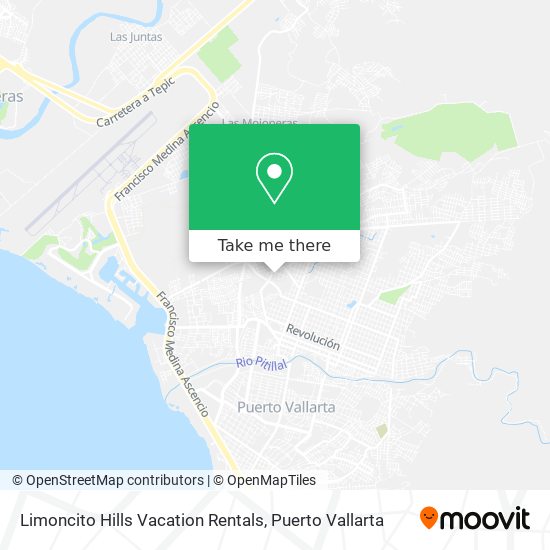 Mapa de Limoncito Hills Vacation Rentals