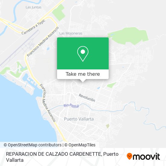Mapa de REPARACION DE CALZADO CARDENETTE