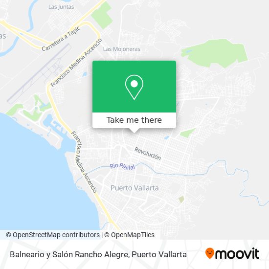 Balneario y Salón Rancho Alegre map