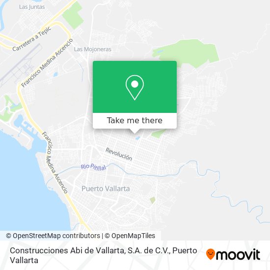 Construcciones Abi de Vallarta, S.A. de C.V. map