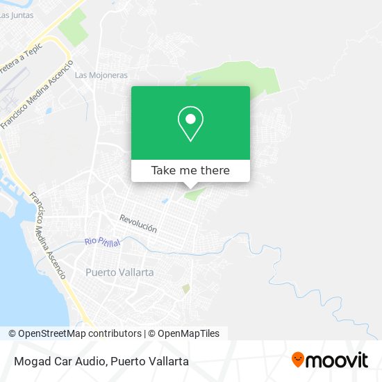 Mogad Car Audio map