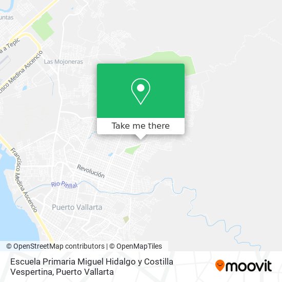 Escuela Primaria Miguel Hidalgo y Costilla Vespertina map