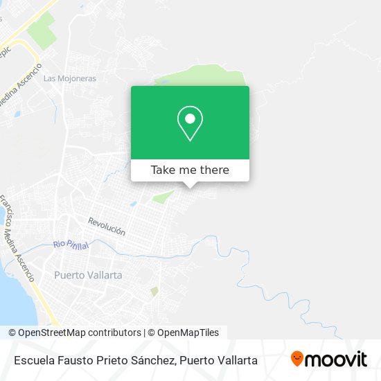 Mapa de Escuela Fausto Prieto Sánchez