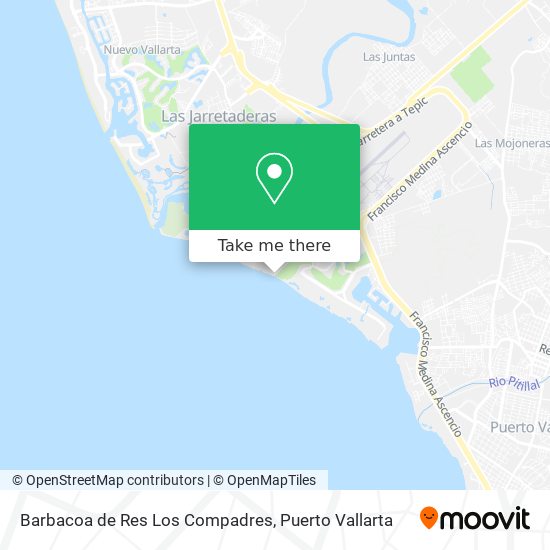 How to get to Barbacoa de Res Los Compadres in Puerto Vallarta by Bus?