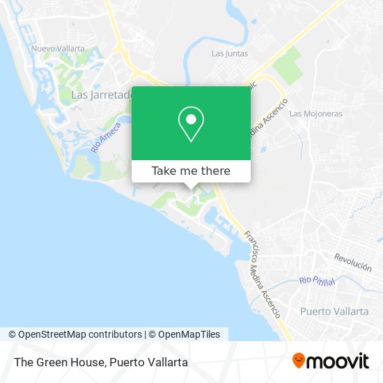 The Green House map