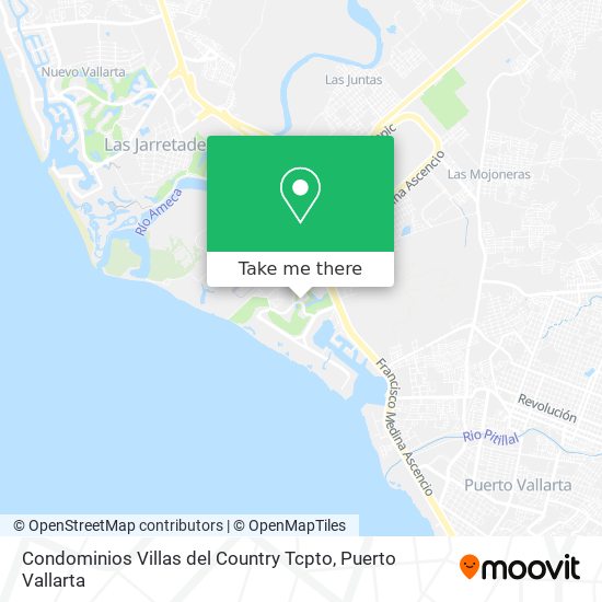 Condominios Villas del Country Tcpto map