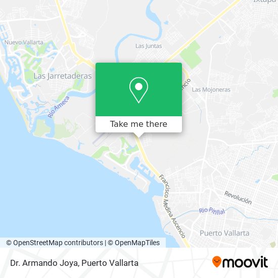 Dr. Armando Joya map