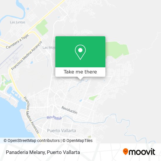 Mapa de Panaderia Melany