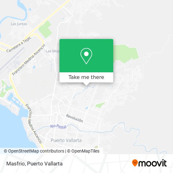 Mapa de Masfrio