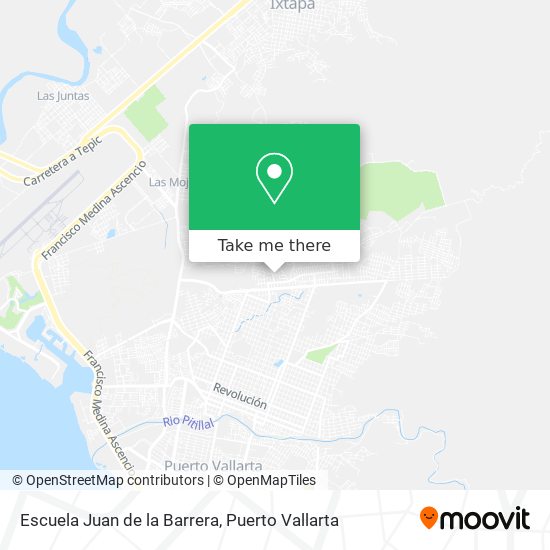 Escuela Juan de la Barrera map