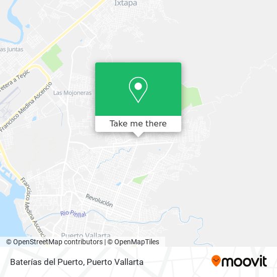 Baterías del Puerto map