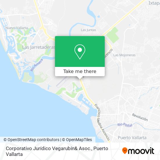 Corporativo Jurídico Vegarubín& Asoc. map