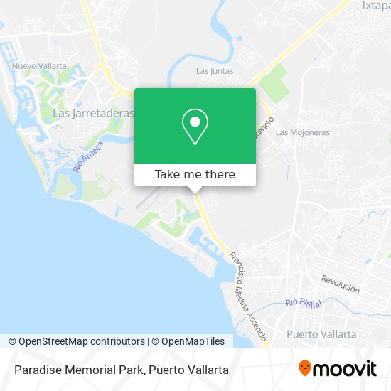 Mapa de Paradise Memorial Park