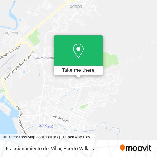 Mapa de Fraccionamiento del Villar