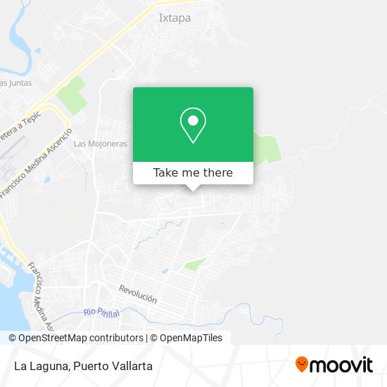 La Laguna map