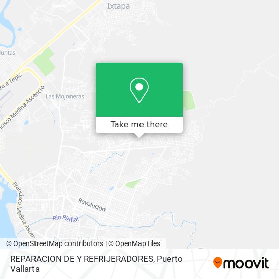 REPARACION DE Y REFRIJERADORES map