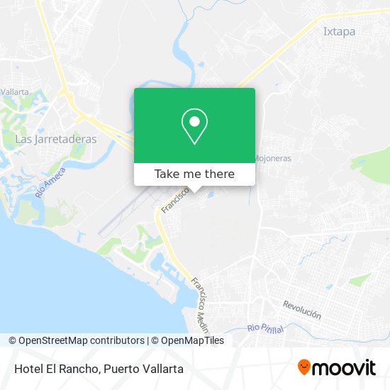 Mapa de Hotel El Rancho