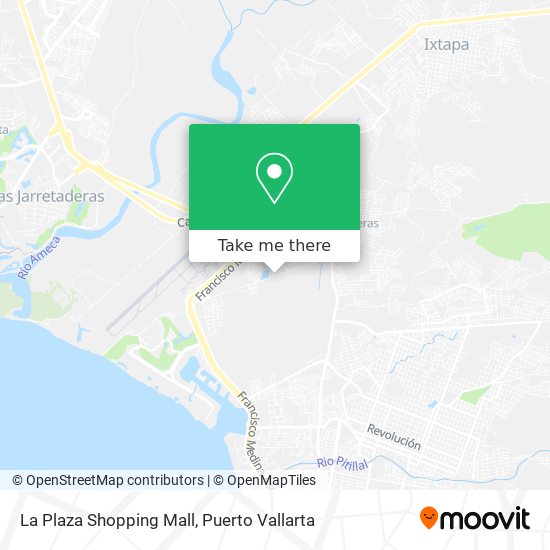 Mapa de La Plaza Shopping Mall