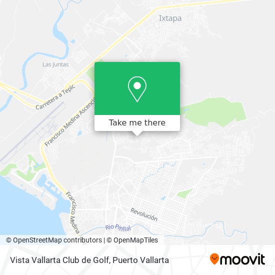 Mapa de Vista Vallarta Club de Golf