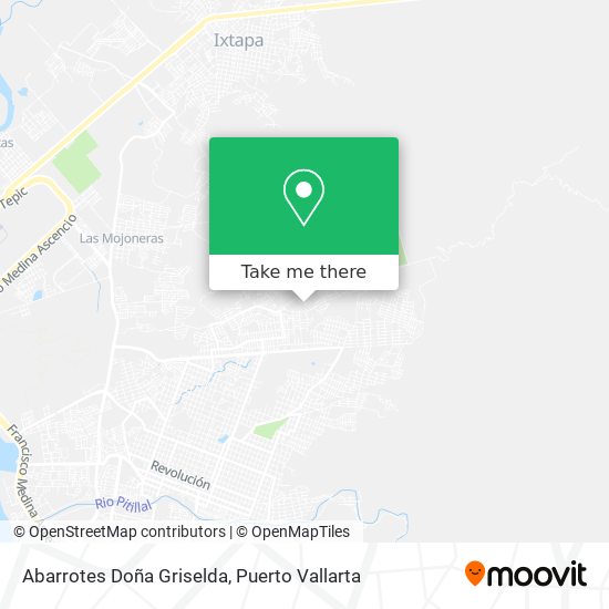 Mapa de Abarrotes Doña Griselda