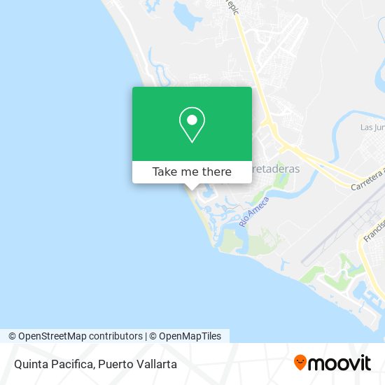 Quinta Pacifica map
