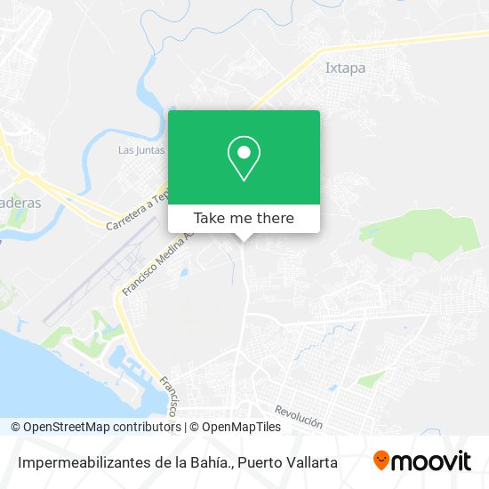 Impermeabilizantes de la Bahía. map