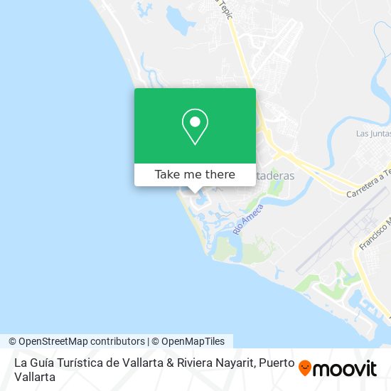 La Guía Turística de Vallarta & Riviera Nayarit map