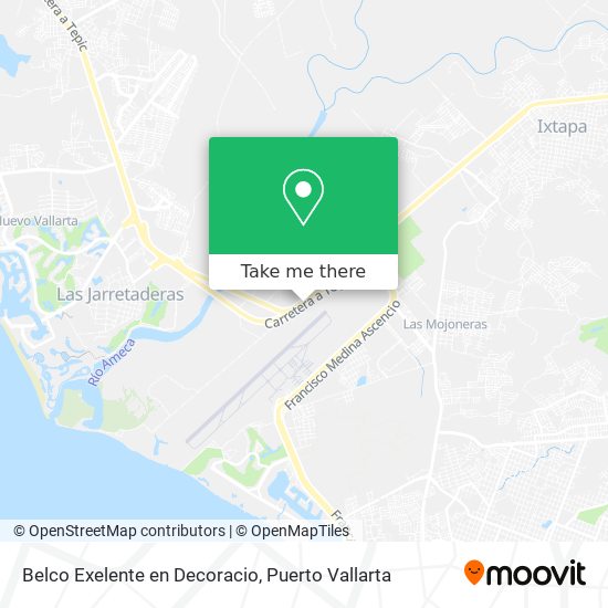 Belco Exelente en Decoracio map