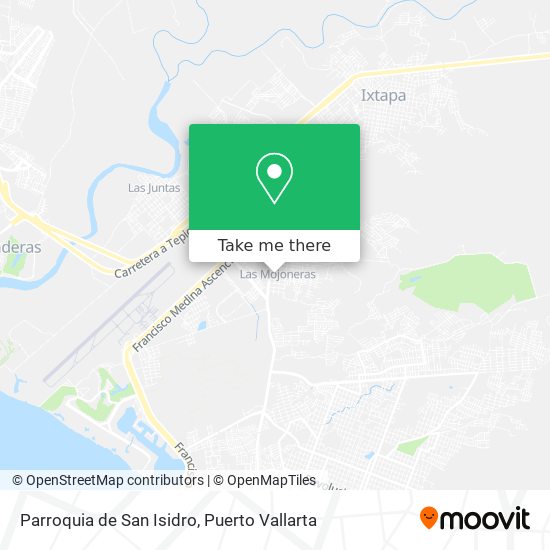 Mapa de Parroquia de San Isidro