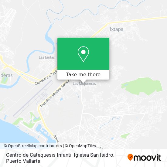 Mapa de Centro de Catequesis Infantil Iglesia San Isidro