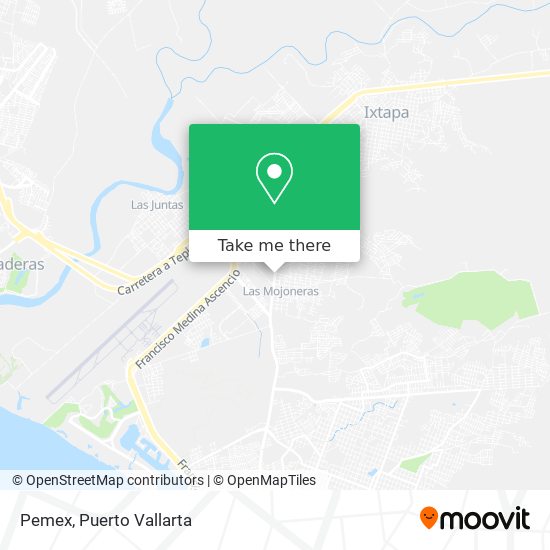 Mapa de Pemex