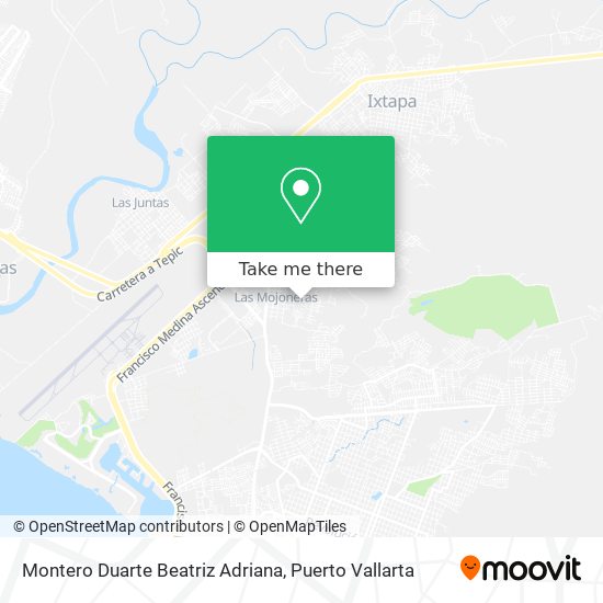 Mapa de Montero Duarte Beatriz Adriana