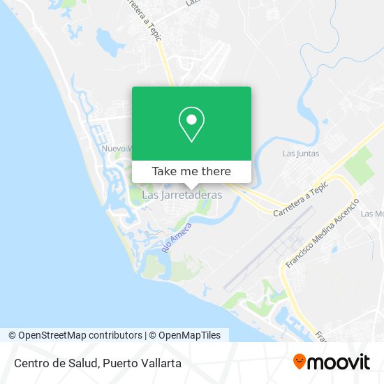 Centro de Salud map