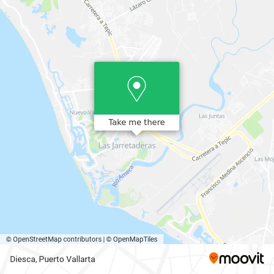 Diesca map