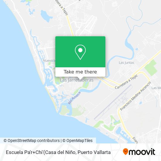 Escuela Pa'r+Chi' map