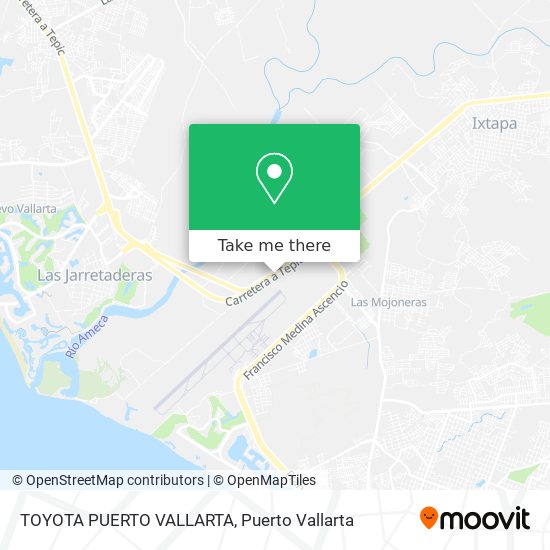 Mapa de TOYOTA PUERTO VALLARTA