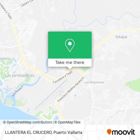 LLANTERA EL CRUCERO map