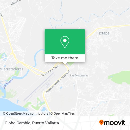 Mapa de Globo Cambio