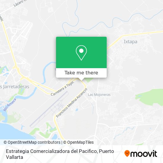 Estrategia Comercializadora del Pacifico map