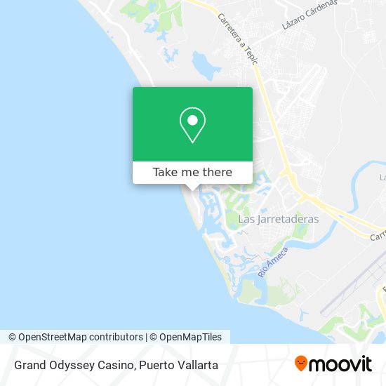 Grand Odyssey Casino map