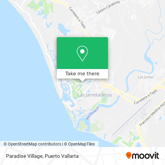 Paradise Village map