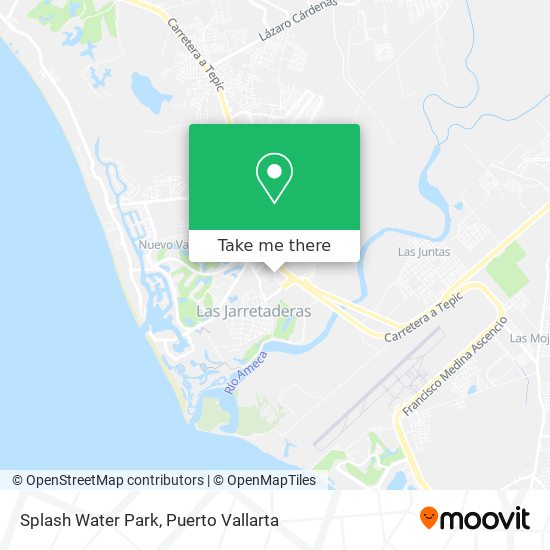 Splash Water Park map