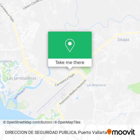 DIRECCION DE SEGURIDAD PUBLICA map