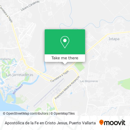 Apostólica de la Fe en Cristo Jesus map
