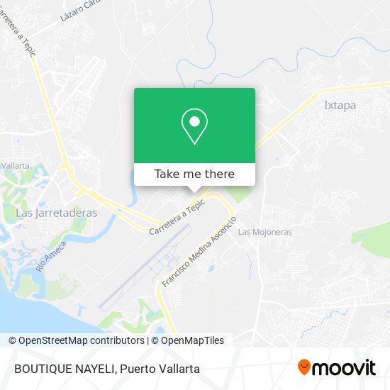 BOUTIQUE NAYELI map
