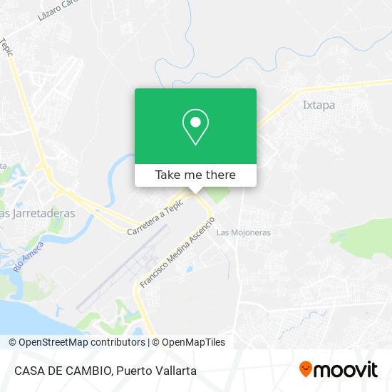 CASA DE CAMBIO map