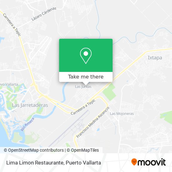 Mapa de Lima Limon Restaurante