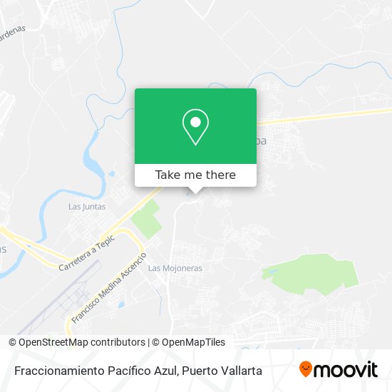 Fraccionamiento Pacífico Azul map