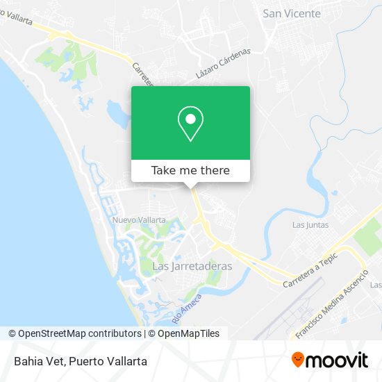 Bahia Vet map