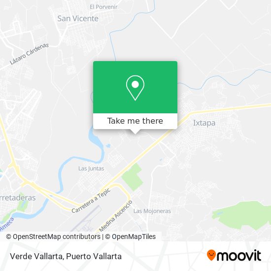 Mapa de Verde Vallarta